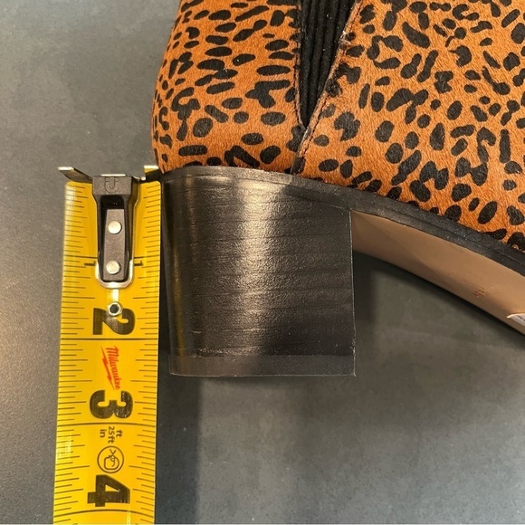 NWT sanctuary sz 9.5 Revel spotted calf hair leather ankle booties - Picture 14 of 16